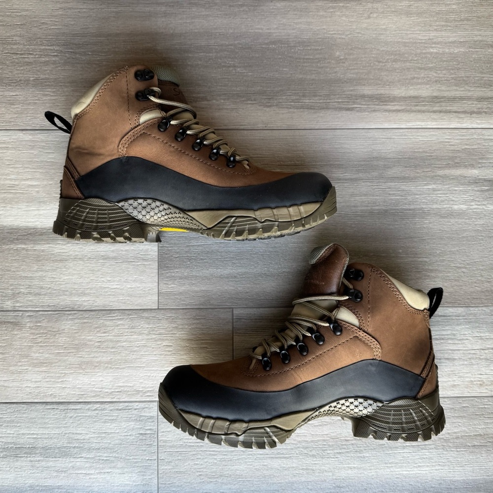 Women’s SHE Leather Waterproofed Hiking/Hunting Boots - Brown- 9M. - Picture 6 of 11